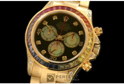 RLDFB01001 YG/YG/Colour Diam Bez Black Diam A-775Secs@6.0288