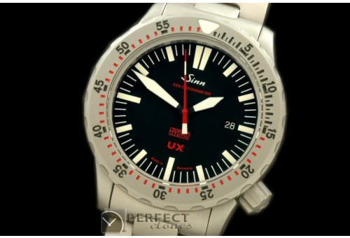 SI01014S UX Hydro Automatic SS/SS Black Swiss Eta 2836