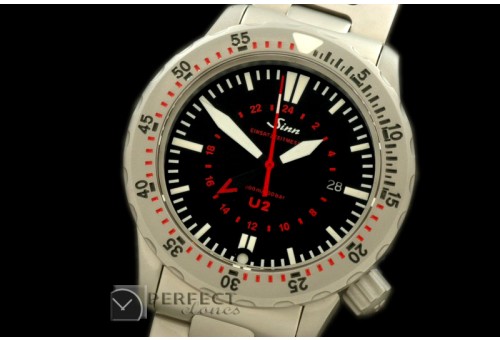 SI01111S U2 GMT SS/SS Black Asian 2813 Ind Adj