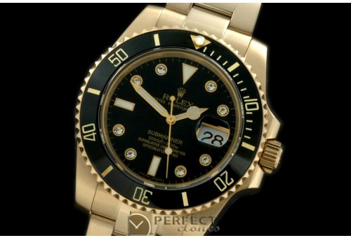 RLSF00105 116619 Black FG/Diam Sub Asian 2813 28800