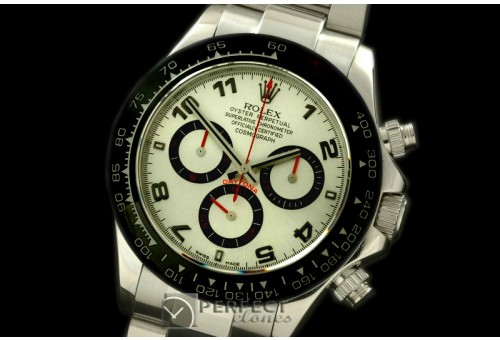 RLDS00209 Daytona 116519 SS/CER/SS White Num A-775Sec@6 28800