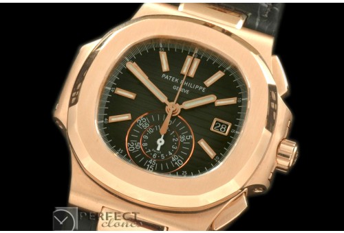 0 0 PP00094L 5980 Nautilis Chrono RG/LE Black A-7750