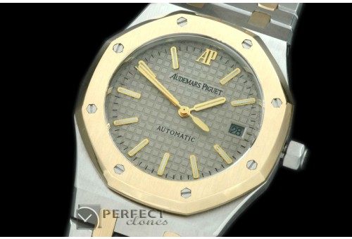 AP00045 Royal Oak Jumbo Auto SS/YG TT Grey A-2824-2