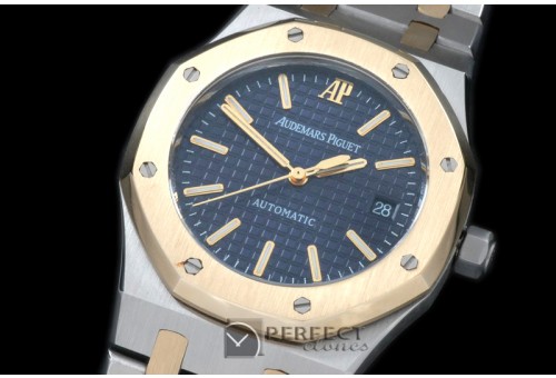 AP00046 Royal Oak Jumbo Auto SS/YG TT Blue A-2824-2