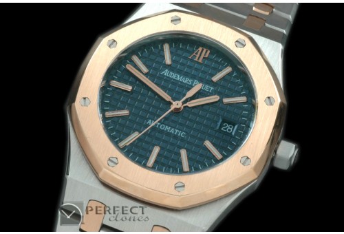 AP0005Royal Oak Jumbo Auto SS/RG TT Blue A-2824-2