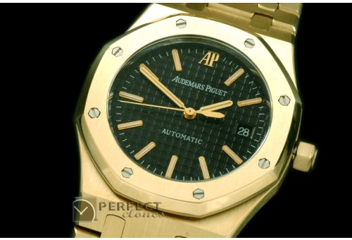 AP00052 Royal Oak Jumbo Auto YG/YG Black A-2824-2