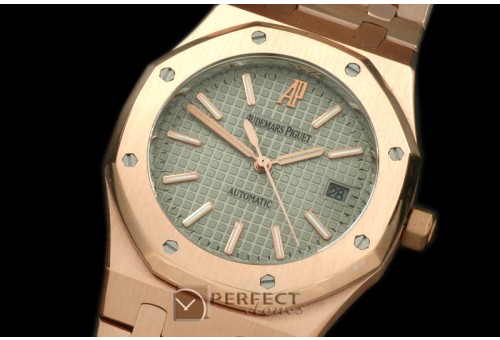 AP00057 Royal Oak Jumbo Auto RG/RG Grey A-2824-2