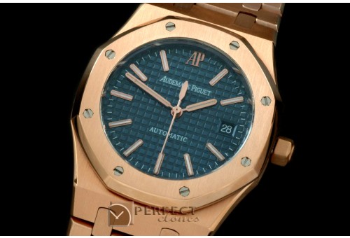 AP00058 Royal Oak Jumbo Auto RG/RG Blue A-2824-2