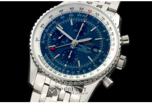 BLNVW00103 Navitimer World SS/SS Blue A-7