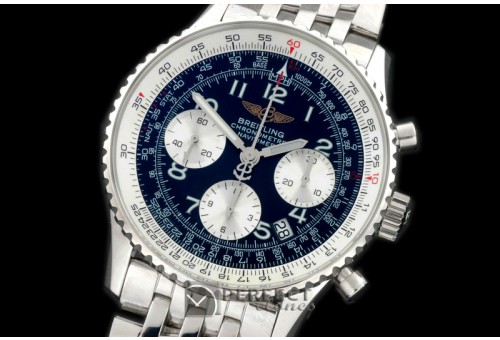 BLNV00707 Navitimer SS/SS Blk Num 7750