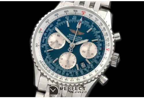 BLNV00703 Navitimer SS/SS Blue Sticks 775