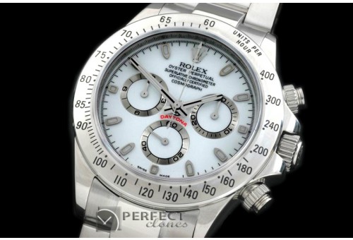 RLDS00101A Daytona 116520 SS/SS White Stick A-7750/4130