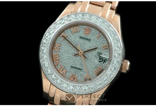 RLMPMR08001 Diam Bez RG Diamond/Roman Asian Eta 2824