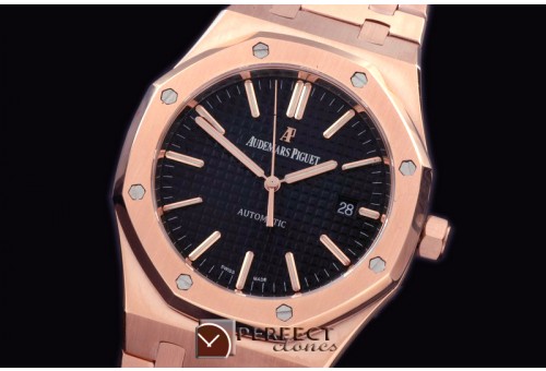 AP15400-222 Royal Oak 1540RG/RG Black Jap M 9015