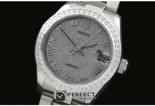 RDJmS50003 SS Osyter Diam Roman Asian 2836