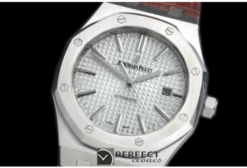 AP15400-201L Royal Oak 1540SS/LE White Jap M 9015