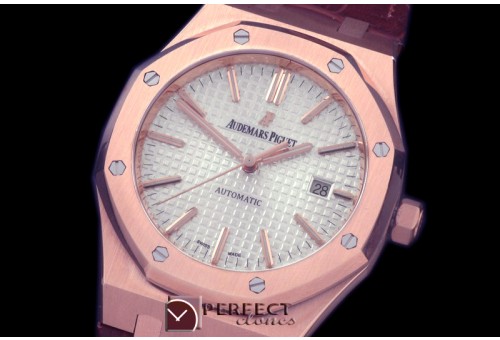 AP15400-221L Royal Oak 1540RG/LE White Jap M 9015