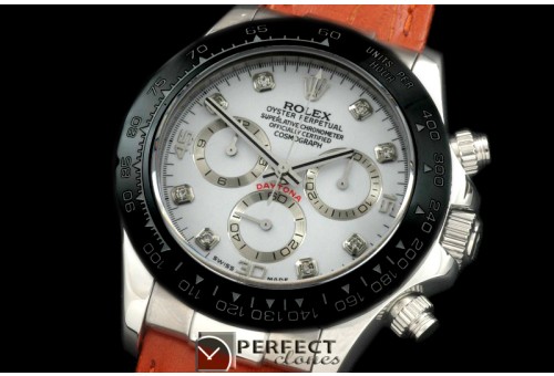 RLDS00231L Daytona 116519 SS/CER/LE White Diam A-775Sec@6