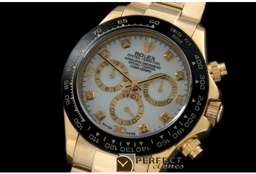 RLDF01071 Daytona 116528 YG/YG White Diam A-775Sec@6 28800