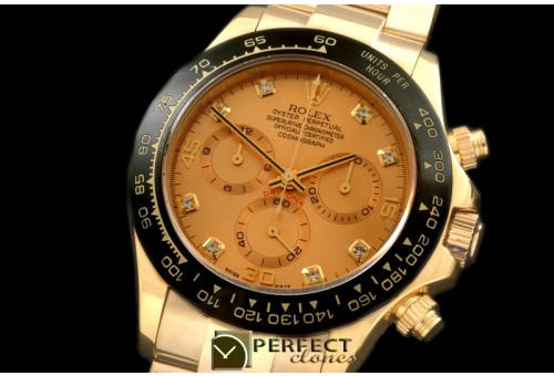 RLDF01074 Daytona 116528 YG/YG Gold Diam A-775Sec@6 28800