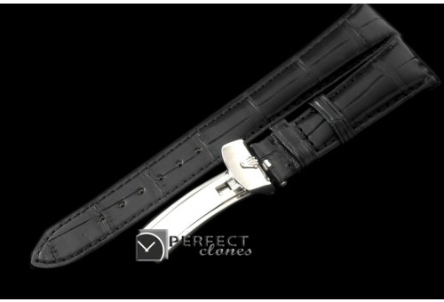 RLACC00101 Black Croc Strap SS 20/16 / New Insignia Buckle