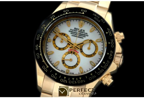 RLDF01061 Daytona 116528 YG/YG White Stk A-775Sec@6 28800