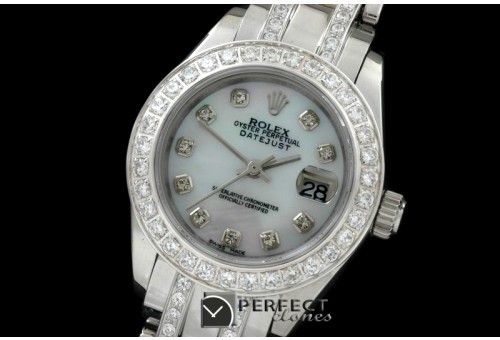 RLMPLS08021D Diam Bez SS MOP Wht/Diam S-2671