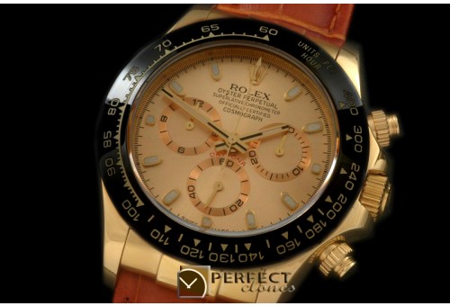 RLDF01064L Daytona 116528 YG/LE Gold Stk A-775Sec@6 28800