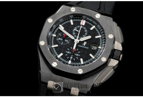 AAP00142 2014 Royal Oak Chronograph CER/RU Blk A-3126 Sec@12