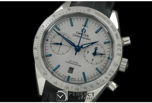 OMSP00074 Speedmaster Broad Arrow SS/LE White Stick A-7750
