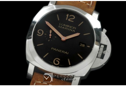 PN608Q01 Pam 608Q 1953 days Auto SS/LE Blk A-7750/P