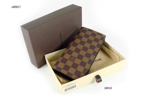LV60017 Damier Handheld Zipped Cardholder Purse