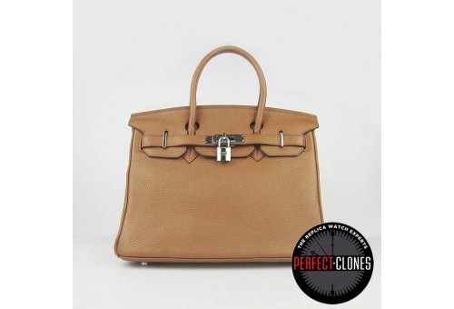 HE-30-1009 Birkin 30cm Light Brown - Togo Standard