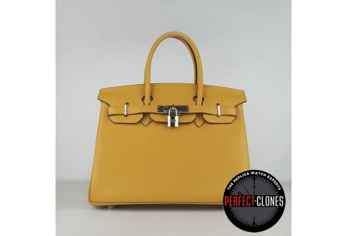 HE-30-1017 Birkin 30cm Yellow - Togo Standard