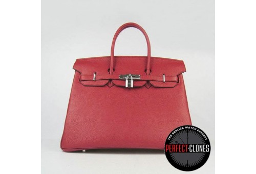 HE-35-1016 Birkin 35cm Red - Togo Standard