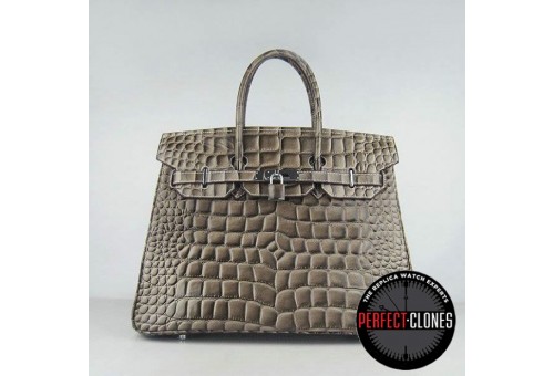 HE-35-1048 Birkin 35cm Khaki - Gator