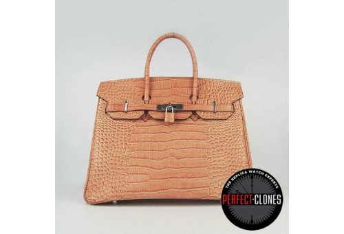 HE-35-1058 Birkin 35cm Orange - Gator