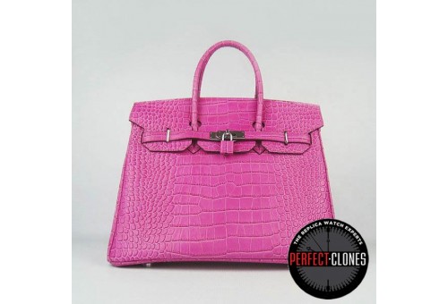HE-35-1053 Birkin 35cm Peach Red - Gator