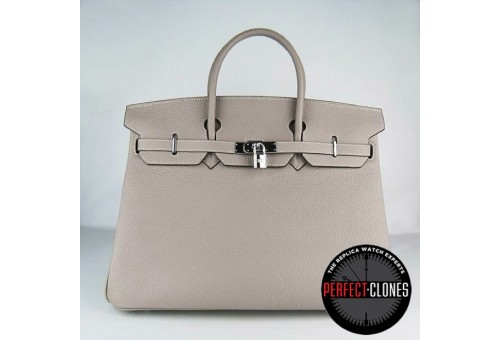 HE-40-1006 Birkin 40cm Grey - Togo Standard