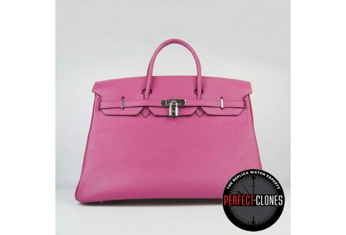 HE-40-1007 Birkin 40cm Peach Red - Togo Standard