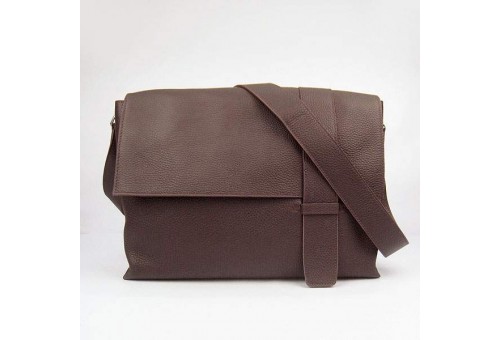 HE-AF-02 H2815 Alfred Messenger Dark Brown - Togo Standard