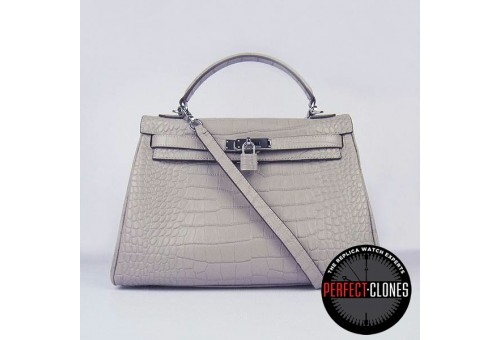 HE-K32-1045 Kelly 32cm Grey - Gator