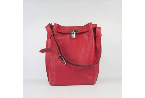 HE-SK24-14 So Kelly H2804 24cm Red - Togo Standard