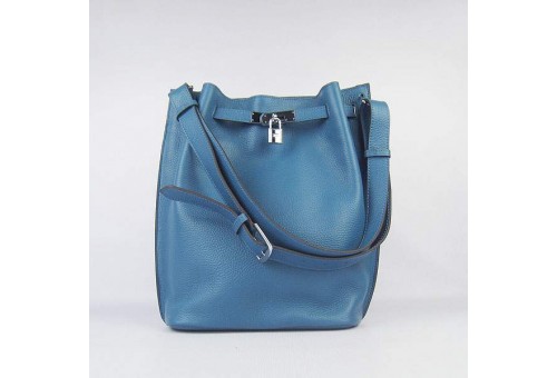 HE-SK24-05 So Kelly H2804 24cm Mid Blue - Togo Standard