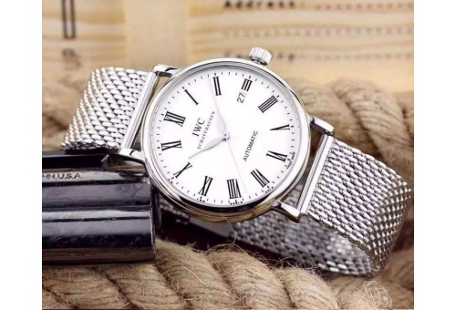 W-IW-VIN-1031 Vintage Portofino Auto SS-YG-RG/ME Asian 2892