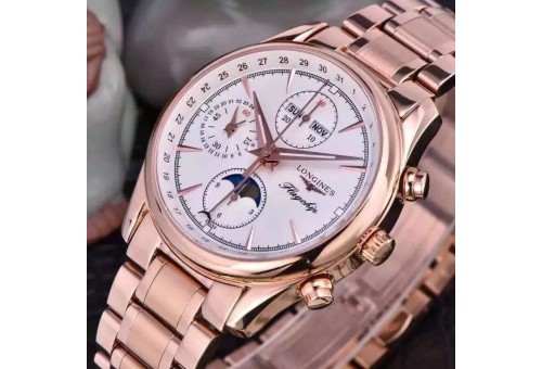 W-LG-014 Master Chrono/Calender RG/RG White Asia 7751