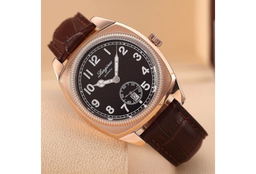 W-LG-VIN-107 Vintage Cushion Box RG/LE Black A-2824