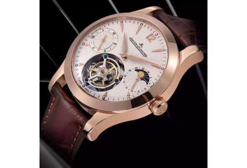 JL00806 Master Moonphase Tourbillon RG/LE White Flying Tourbill