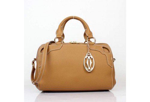 CAR-BS-04 Borsa a Spalla 10001573 - Light Brown