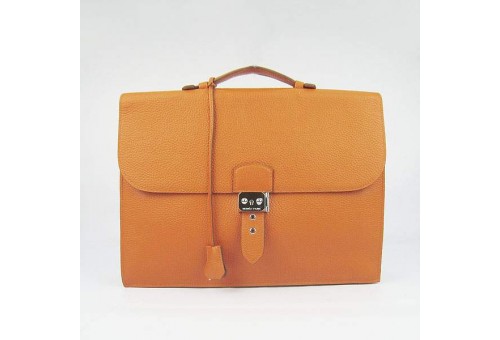 HE-DP-05 Depeches Breifcase H2813 Orange - Togo Standard